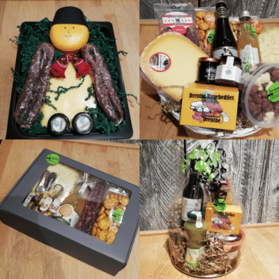 Cadeaupakket samenstellen verschillende mogelijkheden