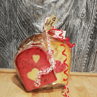 Kaas der liefde cadeauverpakking